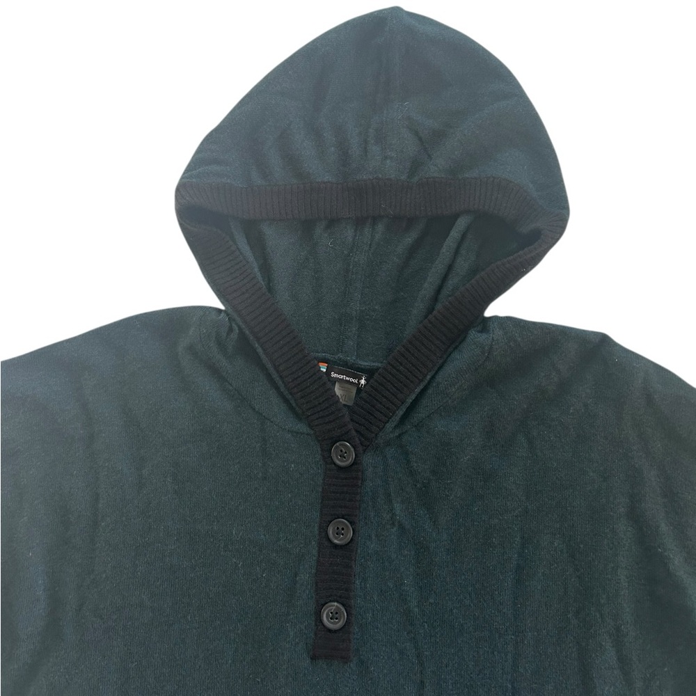 Smartwool Women's XL Lightweight Shadow Pine Hoodie Wool Sweater Outdoor - Picture 6 of 14